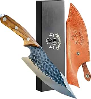 Read more about the article OneGauntlet – Japanese Kitchen Knife Design with Sheath. Chef Knife for Precision Indoor & Outdoor Cooking,