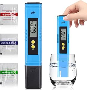 Read more about the article PH Meter, Digital High Accuracy Water Quality PH Meter with ATC, 0-14 Measurement Range PH Tester for Household Drinking Water