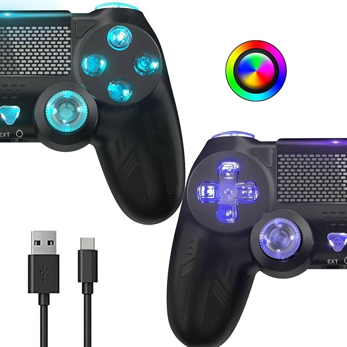 Read more about the article FOIRCEADAL 2 Pack Wireless Controllers Adaptive Gaming And Turbo/Vibration/Gyro/Wake-up function