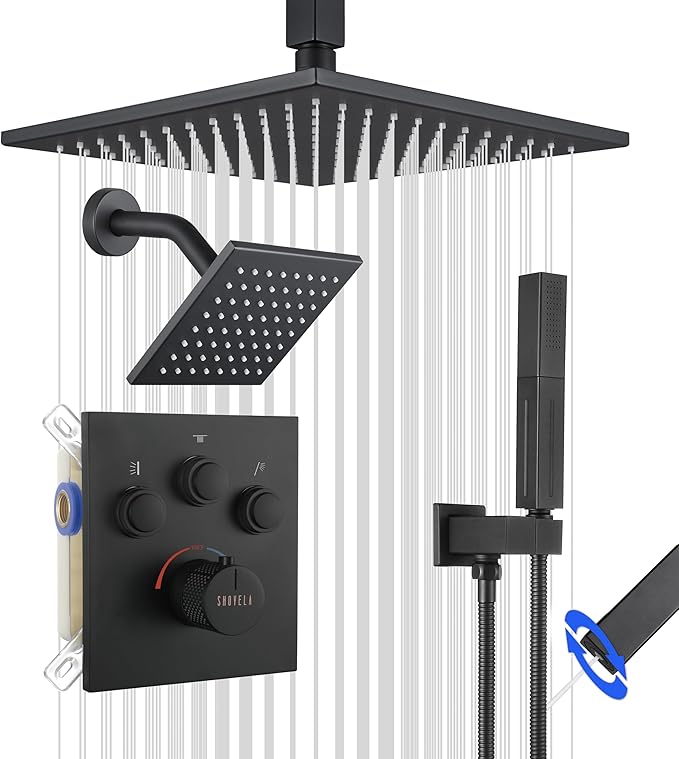 Read more about the article Shower System Matte Black,