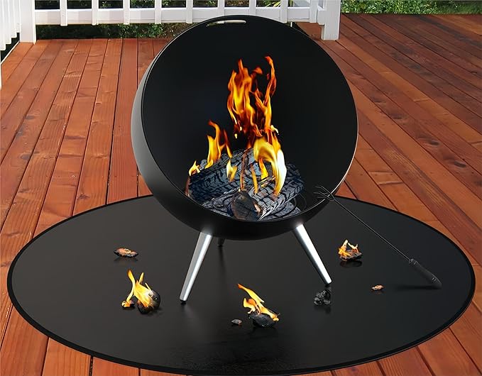 Read more about the article 32 inch Under Grill Mat for Outdoor Grill,Double-Sided Fireproof Mat for Under fire Pit, Oil-Proof & Waterproof BBQ Protector