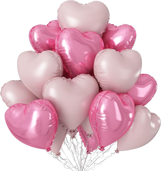 Read more about the article Light Pink Heart Balloons