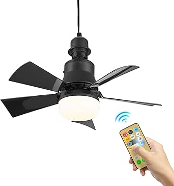 Read more about the article Kouamor 40cm E27 Ceiling Fan with Lights and Remote Control,