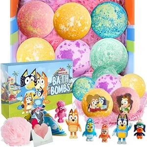 Read more about the article Bath Bombs for Kids: XXL Bath Bombs with Surprise Inside, Organic Bath Bombs Rich in Natural Essential Oils, Kids Bath Bombs Gift Set for Dry Skin Moisturize, Gifts Card for Kids (6 Pcs)