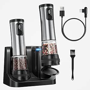 Read more about the article electric pepper grinder rechargeable