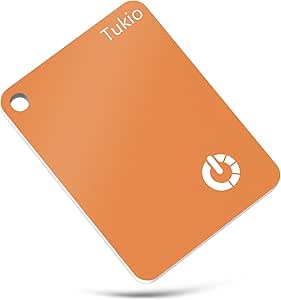 Read more about the article Air Smart Tag (Orange)–Compatible With Apple Find My (iOS only, not compatible with Android), Smart Tracker Card With Keyring