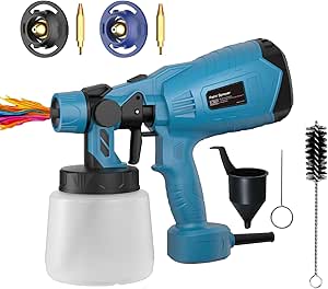 Read more about the article GGiking Fence Paint Sprayer for Walls and Ceilings with 2 Nozzles and 3 Patterns