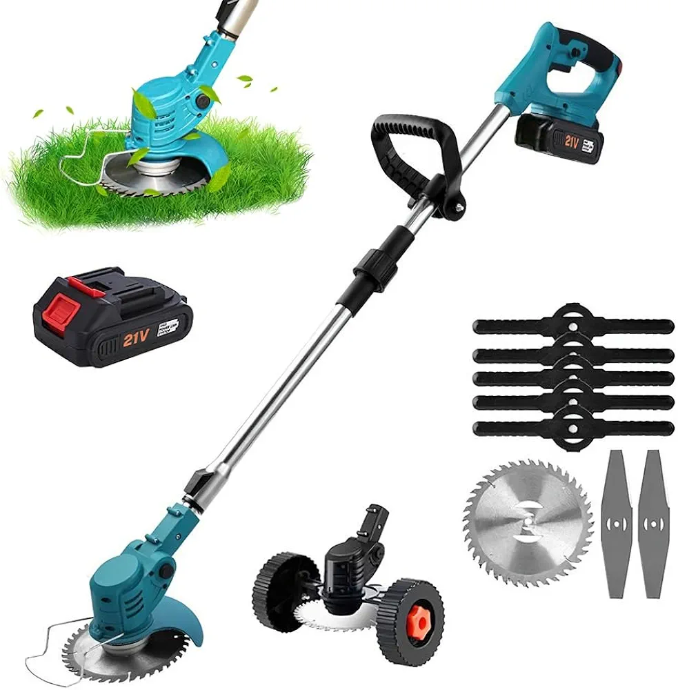 Read more about the article 21V Cordless Electric Edger and Trimmer with Battery, 15cm Cutting Diameter, Adjustable Length 95-135cm, Lightweight, Easy to Operate, for Lawn Garden Yard Home Outdoor (1 battery 1 charger)