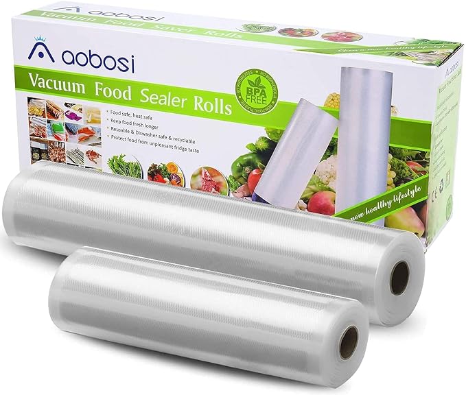 Read more about the article Aobosi Recyclable Vacuum Sealer Bags – No BPA & LFGB Approved Reusable Food Storage Bags 2 Pack Roll 20cmX6m