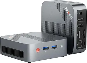 Read more about the article Mini PC W-11, Mini Computer with Intel CPU N150(up to 3.6GHz), 16 GB DDR4 RAM 512 GB M.2 SSD Micro Gaming PC, 4K Dual Display, HDMI 2.0/DP,