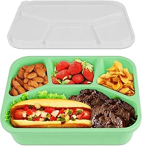 Read more about the article Lunch Box for Women & Adults – Eco-Friendly Bento Box with Lid, Wheat Straw Meal Prep Container, Microwave & Dishwasher Safe, Portable for Work, Travel – 1 PCS