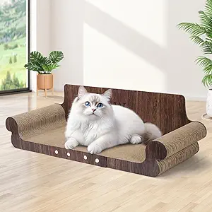 Read more about the article Extra Large Cat Scratcher Bed, 32 Inch Cat Scratching Board