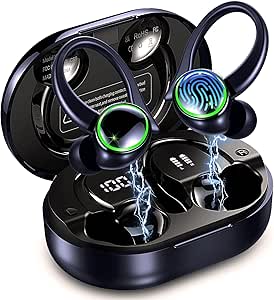 Read more about the article Matast Wireless Earbuds, Bluetooth 5.4 Headphones, 50H+ Playtime Stereo Noise Canceling Headphones with 4 ENC Mic