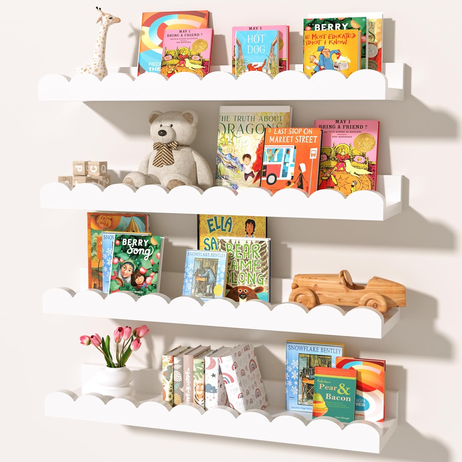 Read more about the article Nursery Book Shelves for Wal