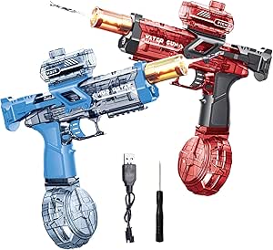 Read more about the article Electric water gun toy, 2PCS water gun for kids adult, Powerful Water Pistol with 500ML Moisture Capacity | 32 Inch Long Range Squirt Gun for Summer Swimming Pool
