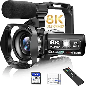 Read more about the article Video Camera, 8K Camcorder