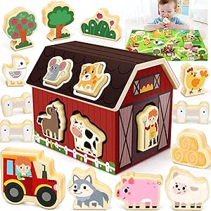 Read more about the article Wooden frame animal toys