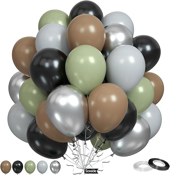 Read more about the article Green Black Grey Balloons