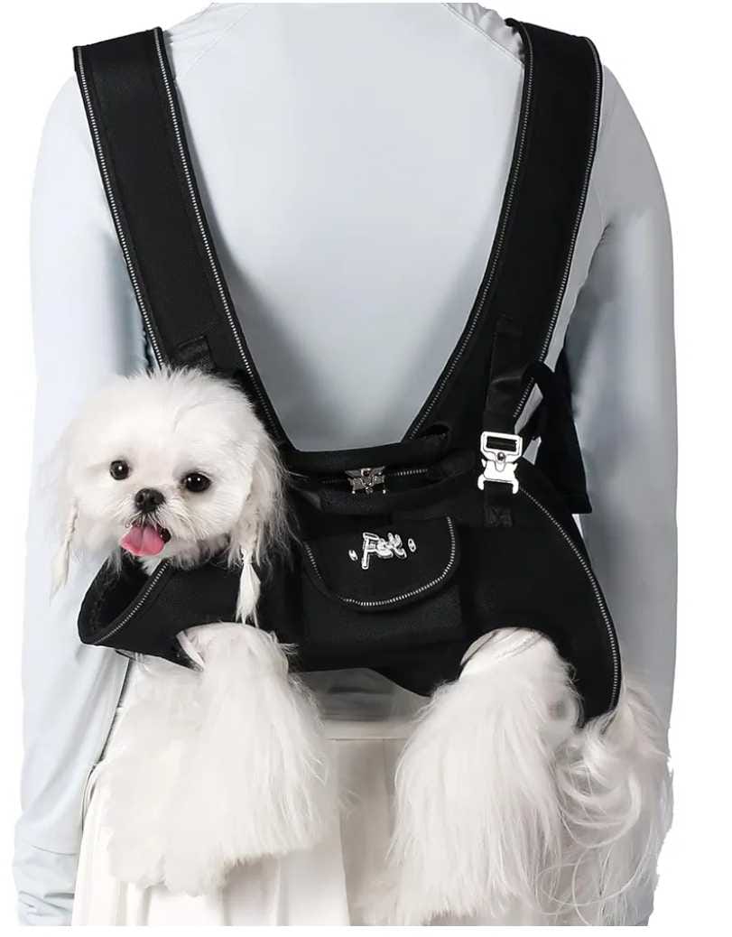 Read more about the article Dog Backpack Carrier – Spine-Friendly for Small Dogs (5-9 lbs), Horizontal Design Dog Carrier with Adjustable Back Straps,Legs-Out Comfort for Travel/Hiking/Cycling (Black, Size S)