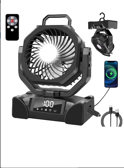 Read more about the article Portable Camping fan