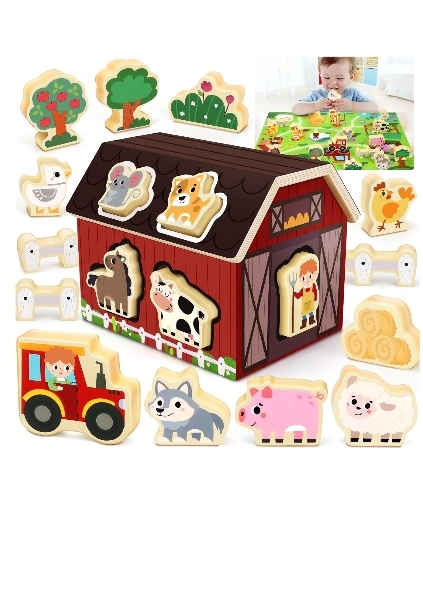 Read more about the article Wooden animal farm