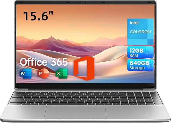 Read more about the article Laptop 15,6 Zoll FHD Display, 12 GB RAM 640 GB ROM