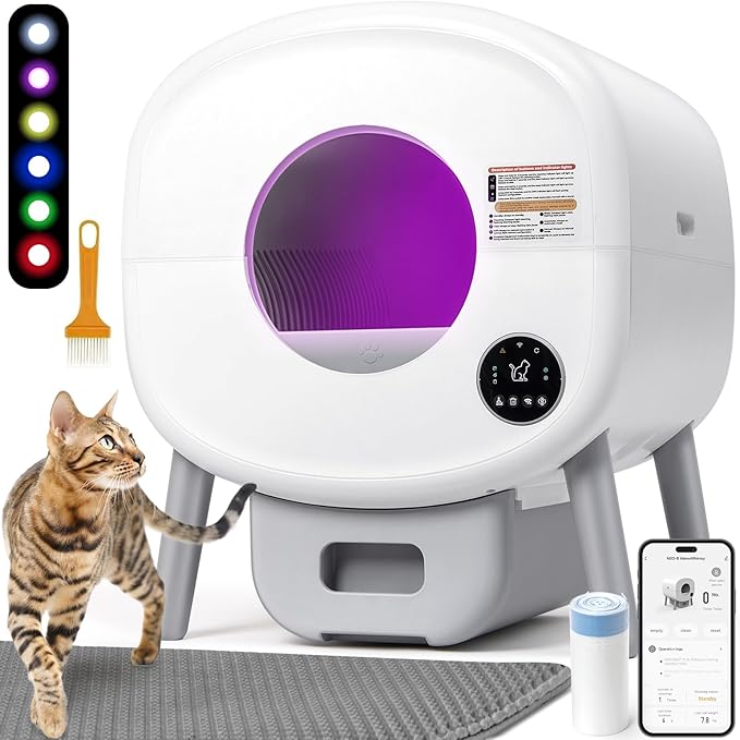Read more about the article Automatic Cat Litter Box Self Cleaning for Multiple Cats