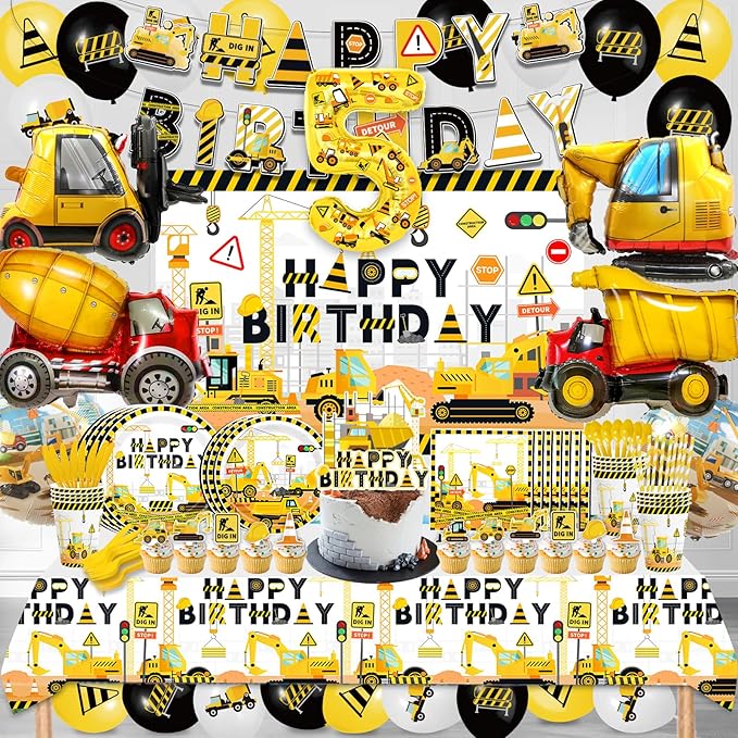 Read more about the article construction birthday decorations