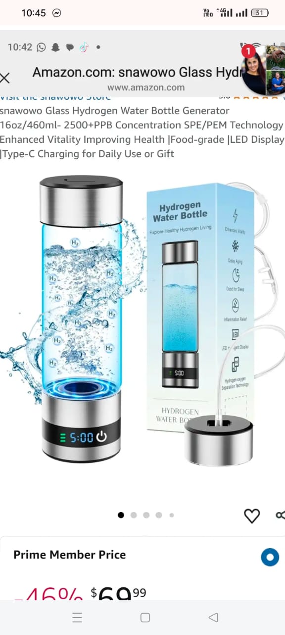 Read more about the article hydrogen water bottle