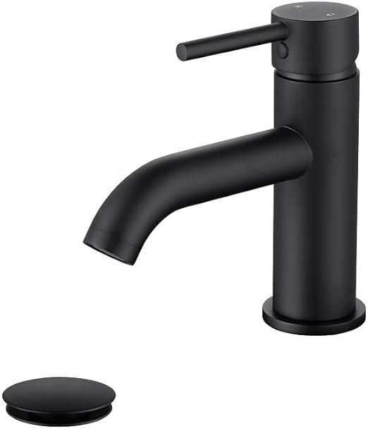 Read more about the article Single Handle Black Bathroom Faucet