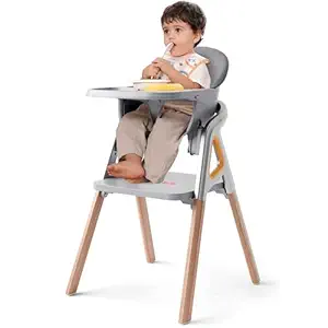 Read more about the article CoziBB Baby High Chair, 6 in 1 Convertible Growing Baby Highchairs for