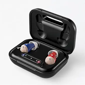Read more about the article Rechargeable Hearing Aids for Seniors with Hearing Loss, Black