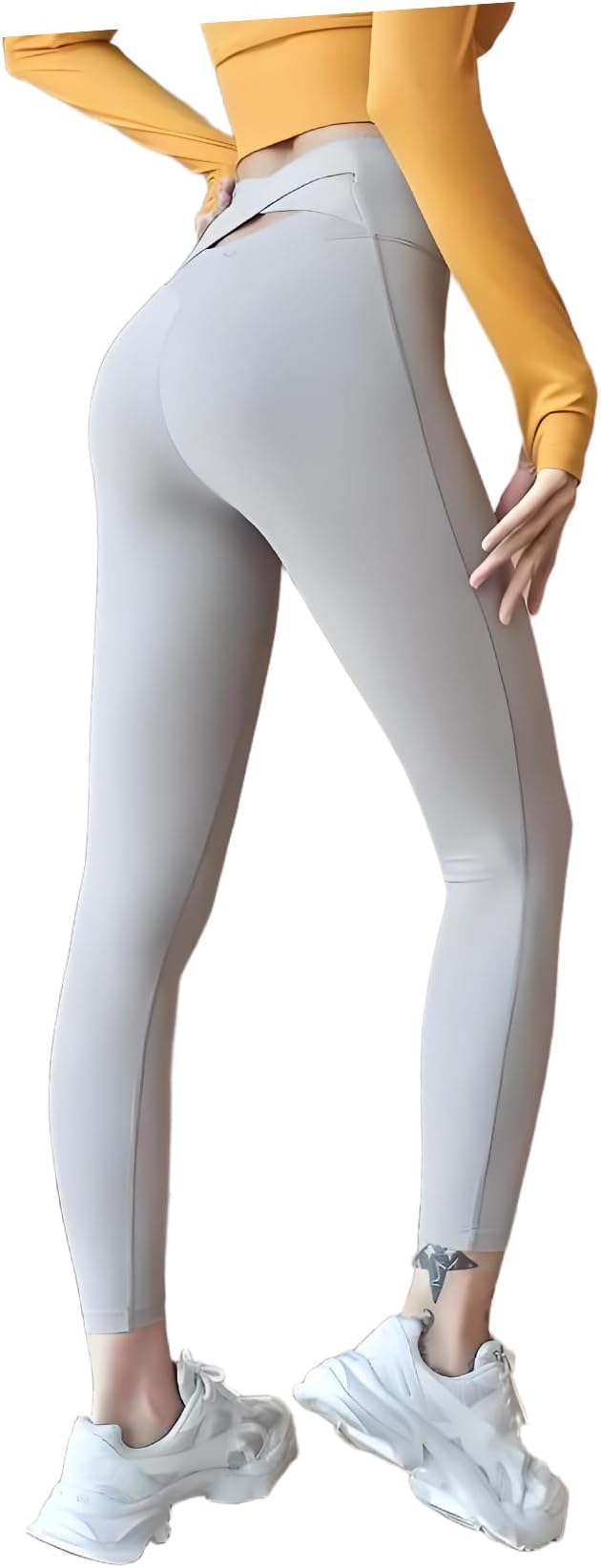 Read more about the article TlOUN Women Yoga Pants Tights Leggings Waist Cross Yoga Pants