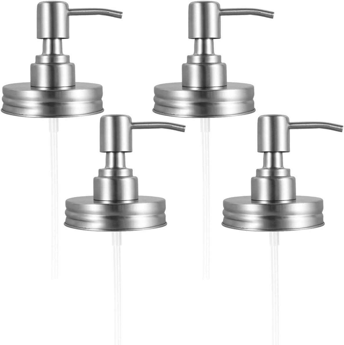 Read more about the article Mason Jar Soap Dispenser Lid with Pump Stainless Steel