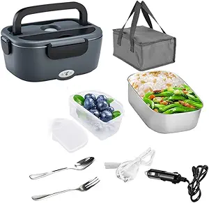 Read more about the article Electric Lunch Box Food Heater, 80W Portable Food Warmer