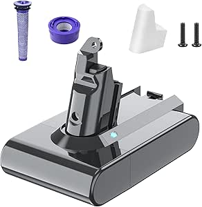 Read more about the article 6000 mAh/6,0 Ah V6 Ersatzakku für Dyson V6 Akku Kompatibel mit DC62 DC58 DC61 DC59 Animal DC74 DC72 SV03 SV05 SV06 SV07 SV09 Handstaubsauger