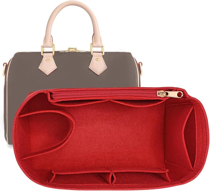 Read more about the article Purse Organizer Inserts for Speedy 30 Felt Purse Inserts HandBag and Tote bag Neverfu