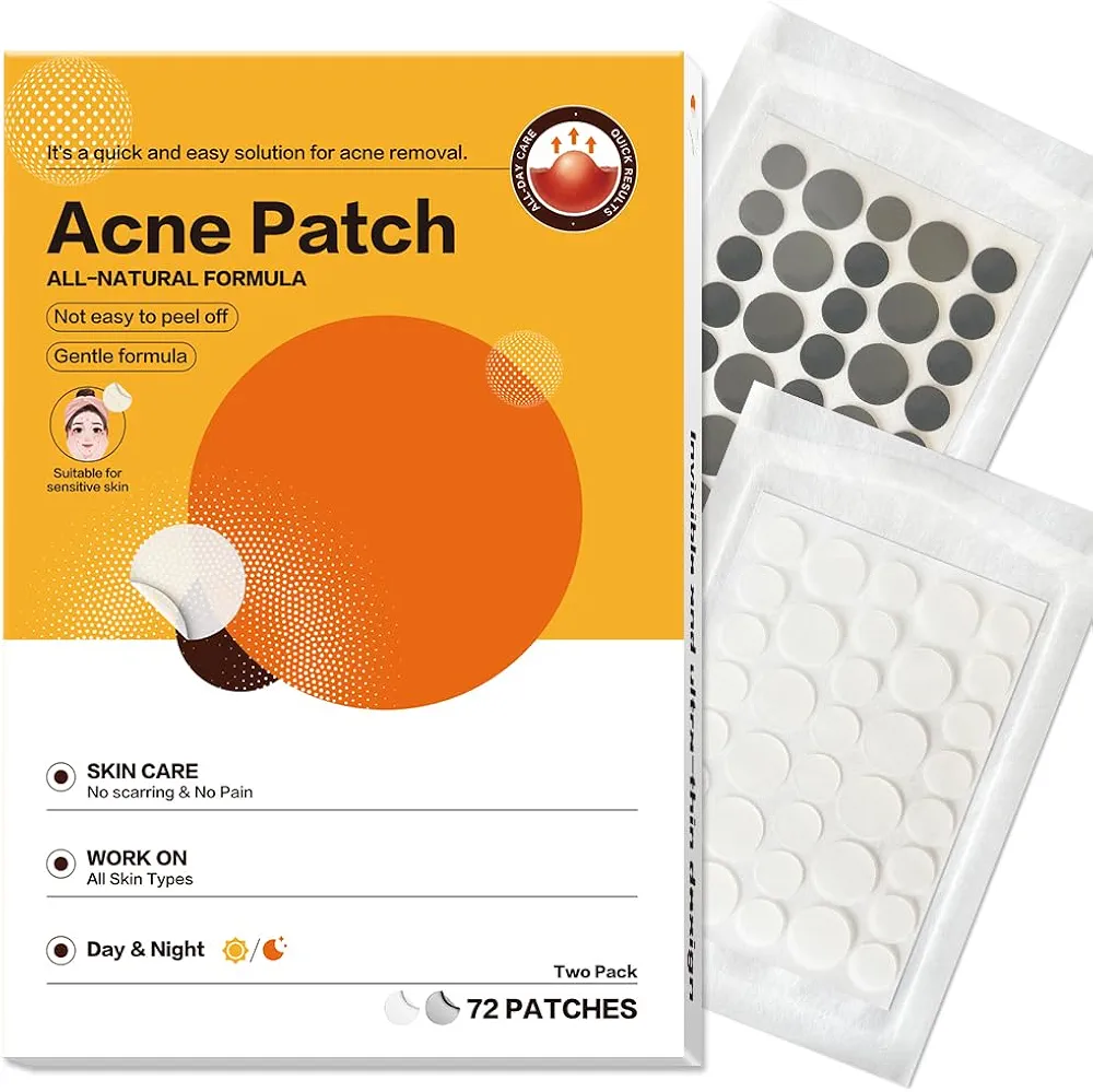 Read more about the article KAMLO Acne Patches – 72 pack hydrocolloid patches for all skin types