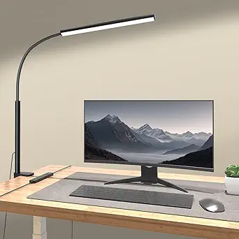 Read more about the article LED Desk Lamp with Clamp , Eye-Protection Clip on desk