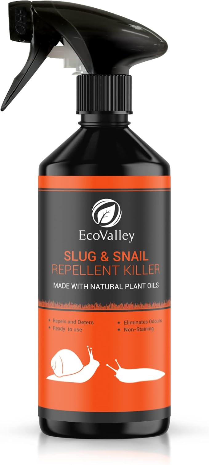 Read more about the article EcoValley Slug & Snail Control Killer Repellent Spray – Natural Plant-Based Garden Deterrent with