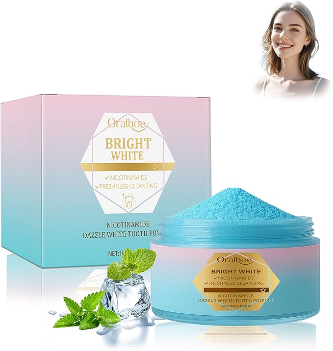 Read more about the article Whitening Tooth Powder, Teeth whitening kit for Effective Stain Removal for Brighter Smile