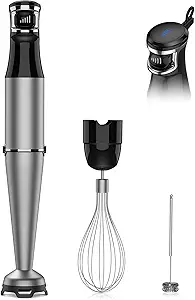 Read more about the article Immersion Blender Handheld 1100W 3 in 1 Corded Stick Hand Blenders for Kitchen with Trigger Speed