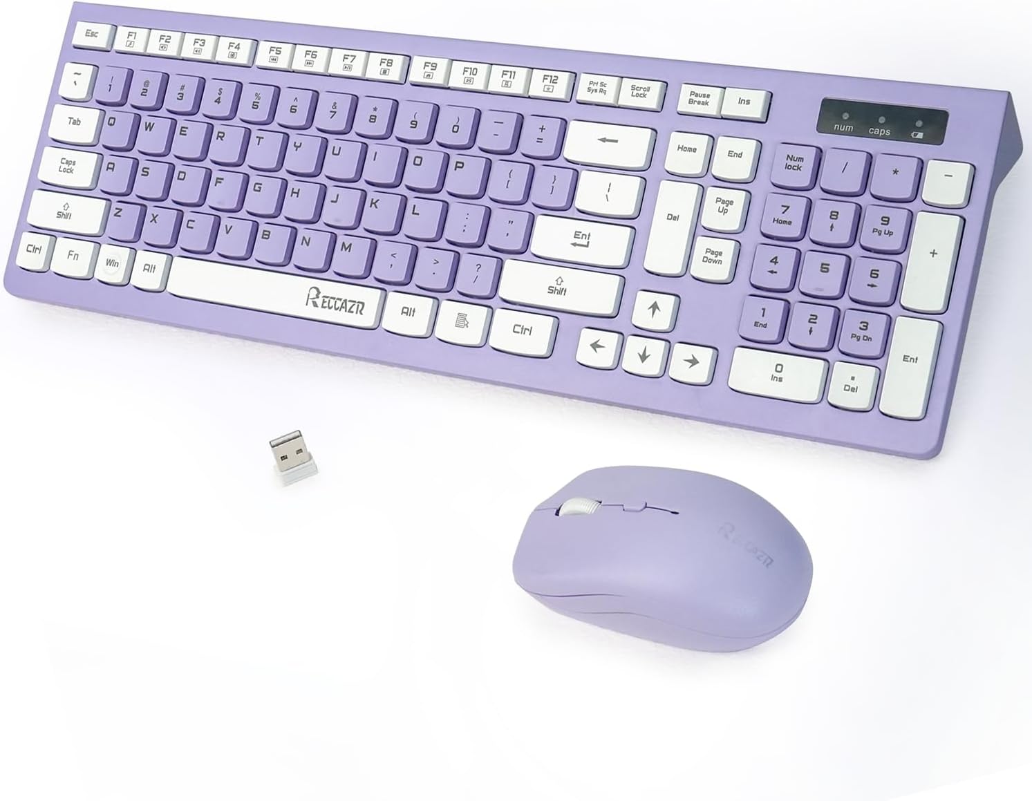 Read more about the article Wireless Keyboard and Mouse Combo, Full-Sized Wireless