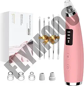 Read more about the article Facial Pore Blackhead Remover Vacuum – Face Cleaner and Blackhead Extractor with 3 Adjustable Suction Levels, 5 Probes, USB Charging Interface – Pore Vacuum Kit for Women&Men (Pink)
