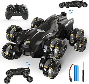 Read more about the article Remote Control Car for Boys 4-7, 2.4Ghz 8WD Stunt Remote Control Car with Auto Demo