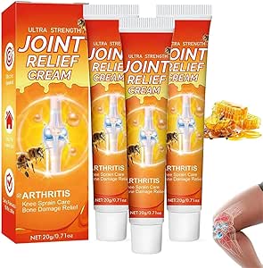 Read more about the article Mullein Joint Relief Cream Arthritis Ultra Strength, Bee Venom Cream for Arthritis, bee venom pain relief cream,Bee Venom Joint and Bone Advanced Creams