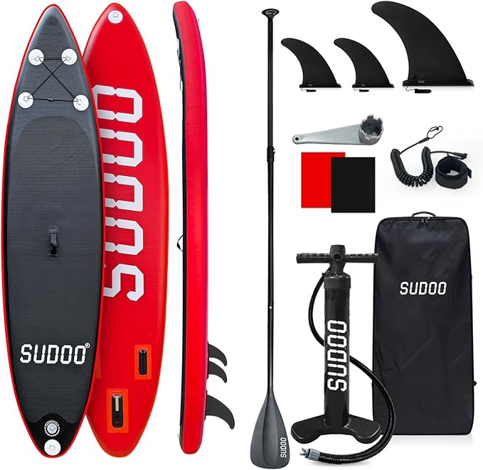 Read more about the article Inflatable Stand Up Paddling Board, Sup Board Set for 2+1 People/Families, SUP Surfboard for Adults