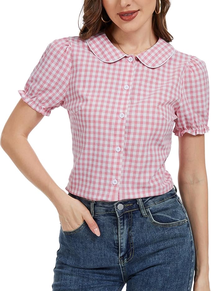 Read more about the article MINTLIMIT Gingham Blouse