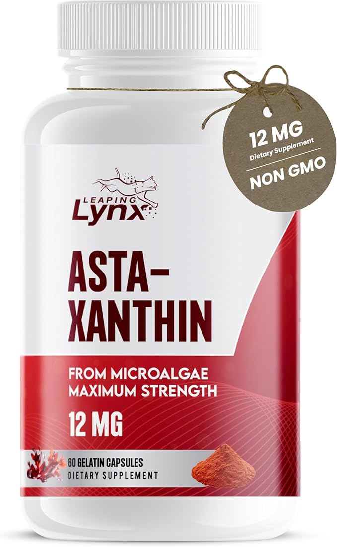 Read more about the article Astaxanthin 12mg Capsules
