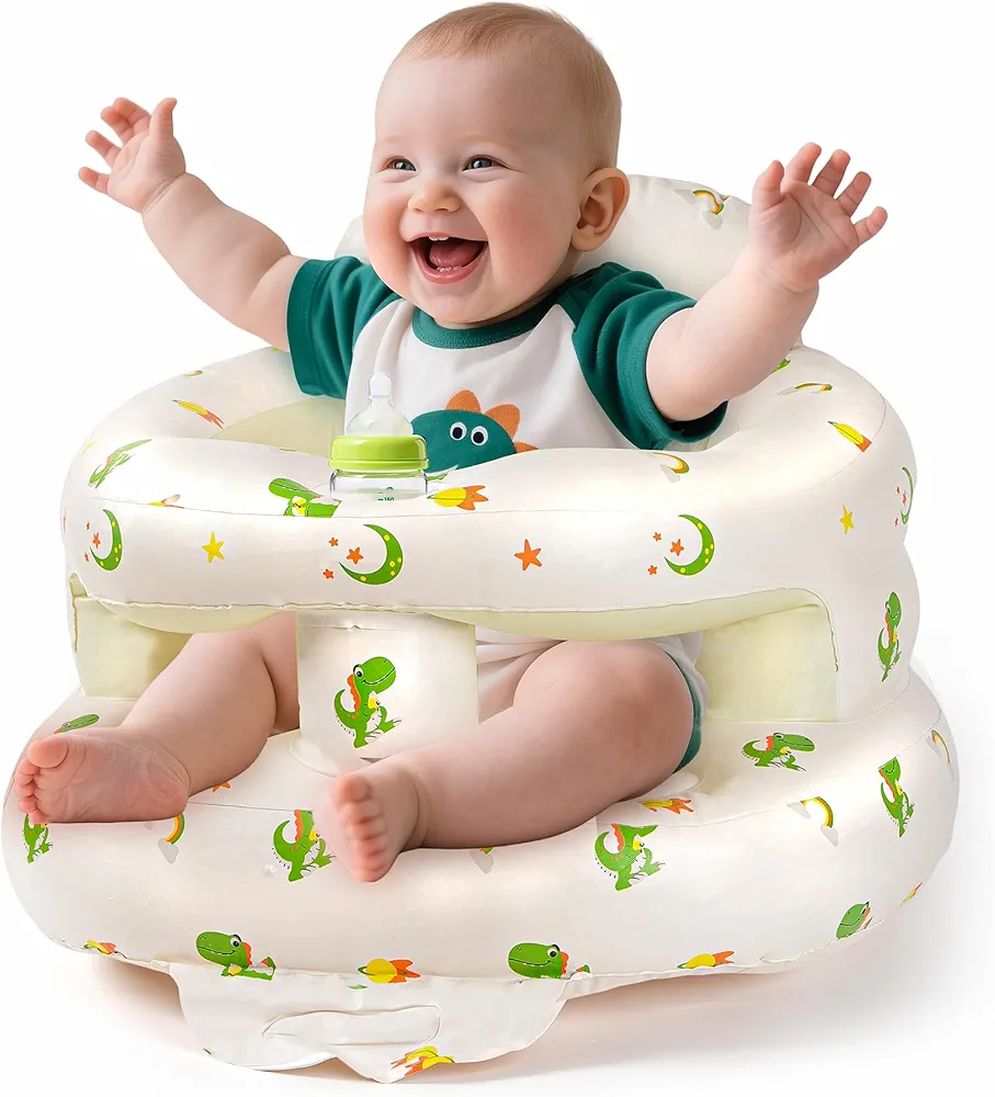 Read more about the article Inflatable Seat for Babies 3–36 Months, SSyang Sit Me Up Floor Chair with Built-in Air Pump, Supportive